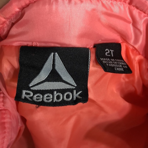 Toddler REEBOK Bubblegum Pink Puffer Jacket 2T - Picture 12 of 14